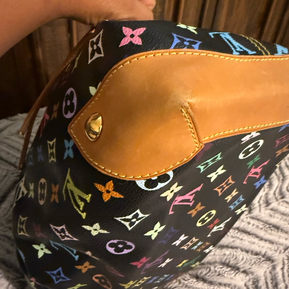 ‼️SOLD ELSEWHERE‼️♥️💙 Louis Vuitton X Takashi Murakami Noir Ursula - Picture 10 of 16